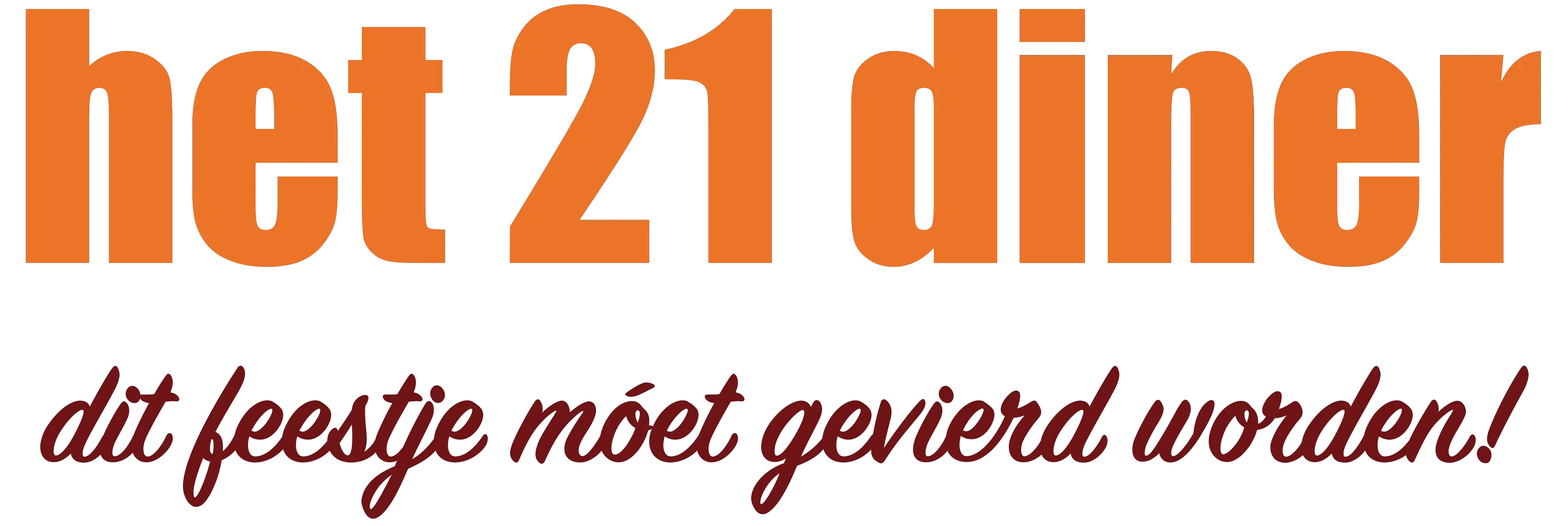 Verwonderlijk Uitnodiging ontwerpen en versturen aan jouw gasten | het21diner.nl PL-93